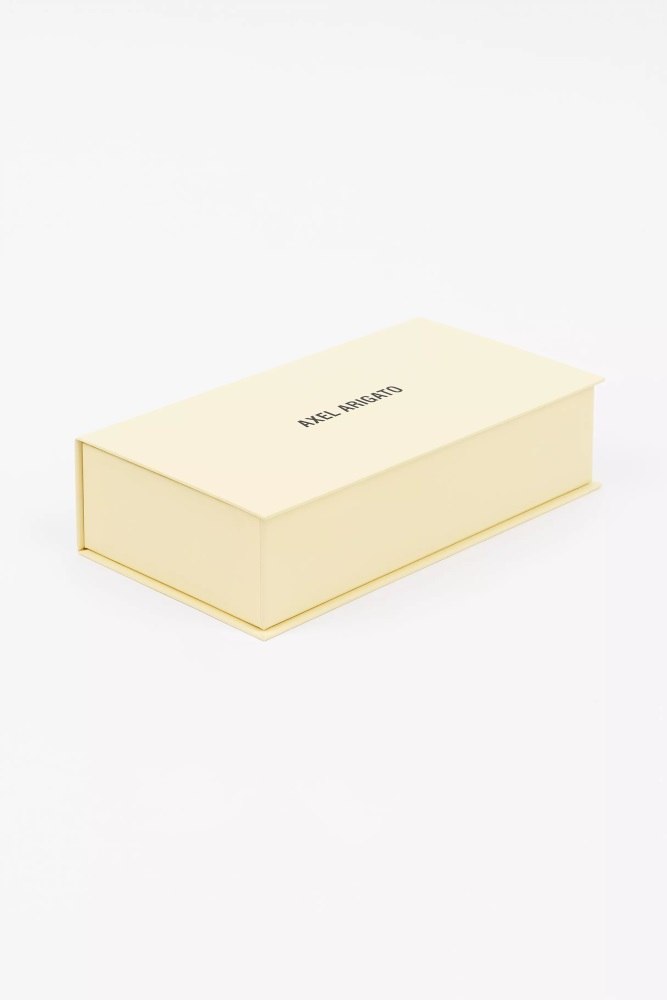 Arena Rechteckige Sonnenbrille Axel Arigato Weiß