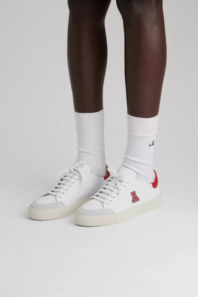 Clean 90 College A Weiß Rot Arigato