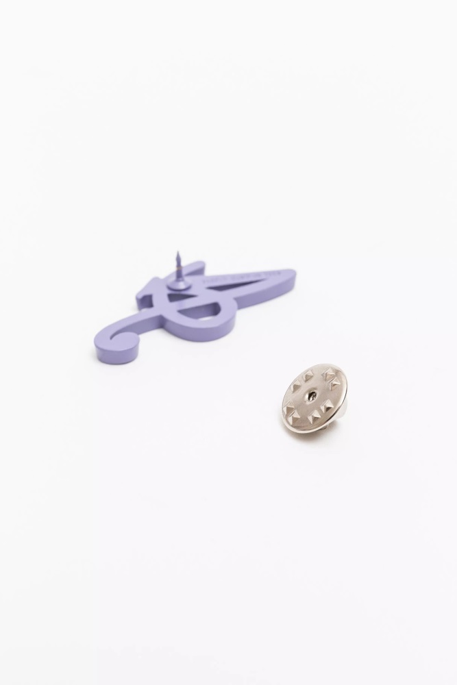 Unterschriftennadel Enzianviolett Axel Arigato