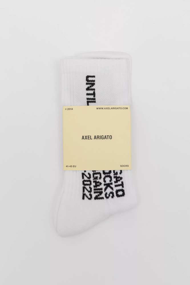 Bis Wir Uns Wiedersehen Socken Weiß Axel Arigato