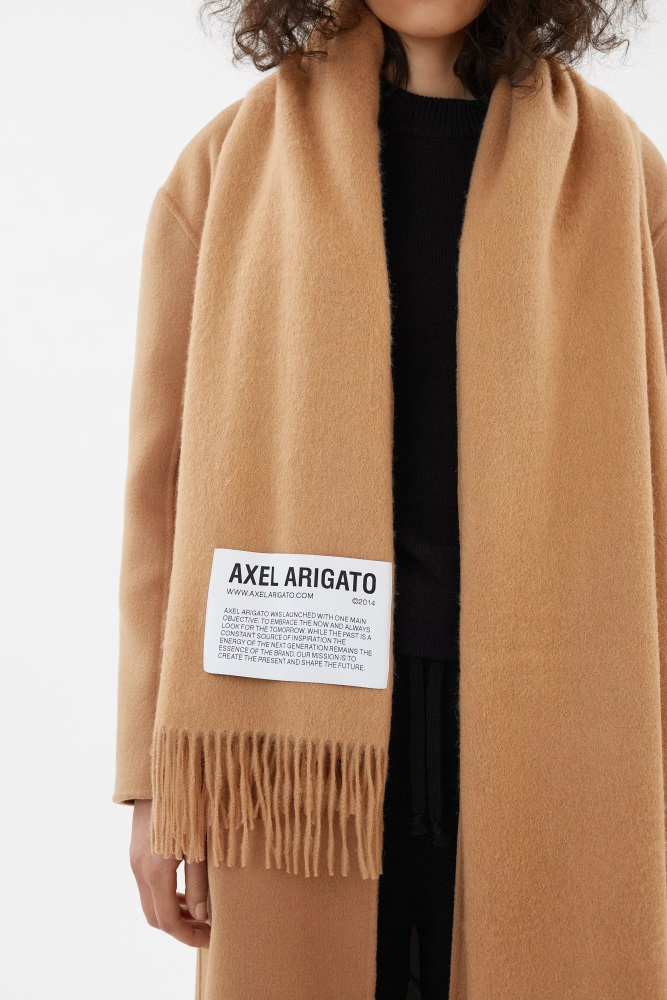 Axel Arigato Logo B Bel Schal Beige